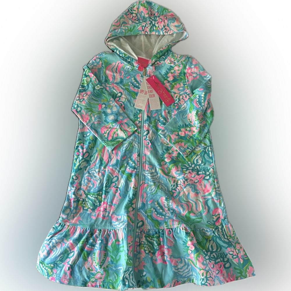Lilly Pulitzer UPF 50+ Girls Cooke Cover-Up NWT